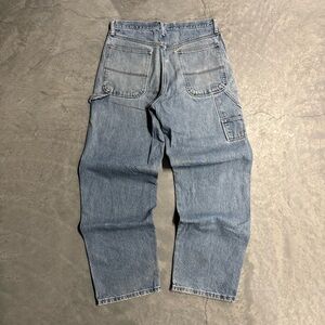 Light Blue Rustler Men's Carpenter Jeans - Classic Workwear Style